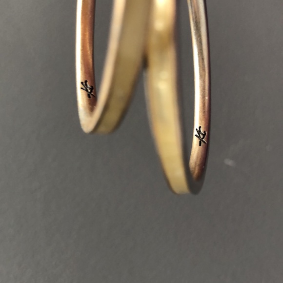 Kenneth Cole Hoop Earrings - Picture 3 of 3